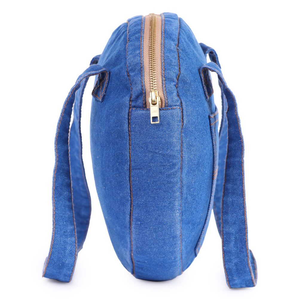 Stylish Denim Handbag - Image 3