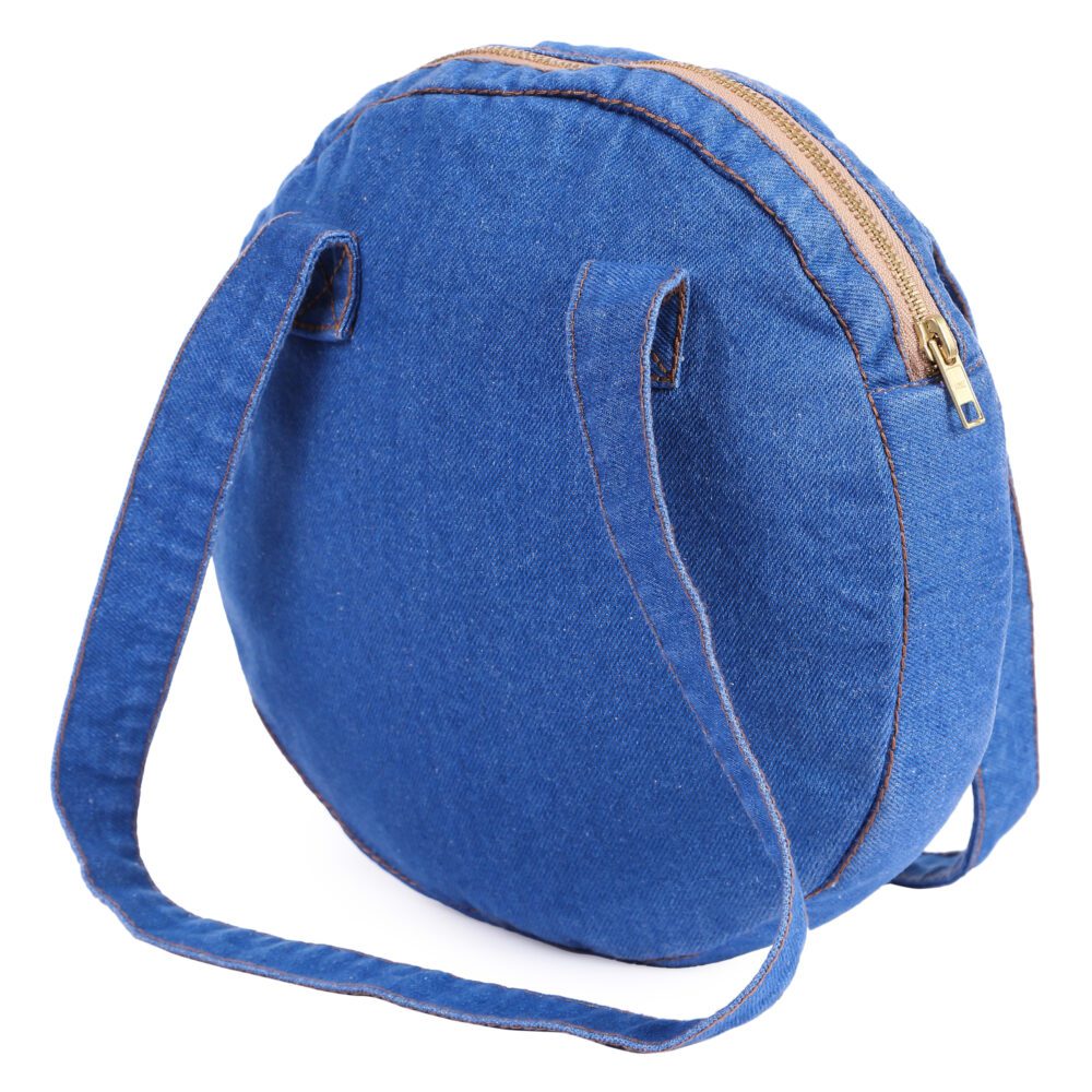 Stylish Denim Handbag - Image 4