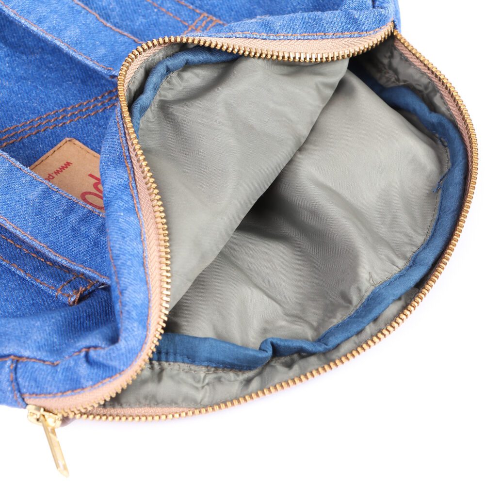 Stylish Denim Handbag - Image 6