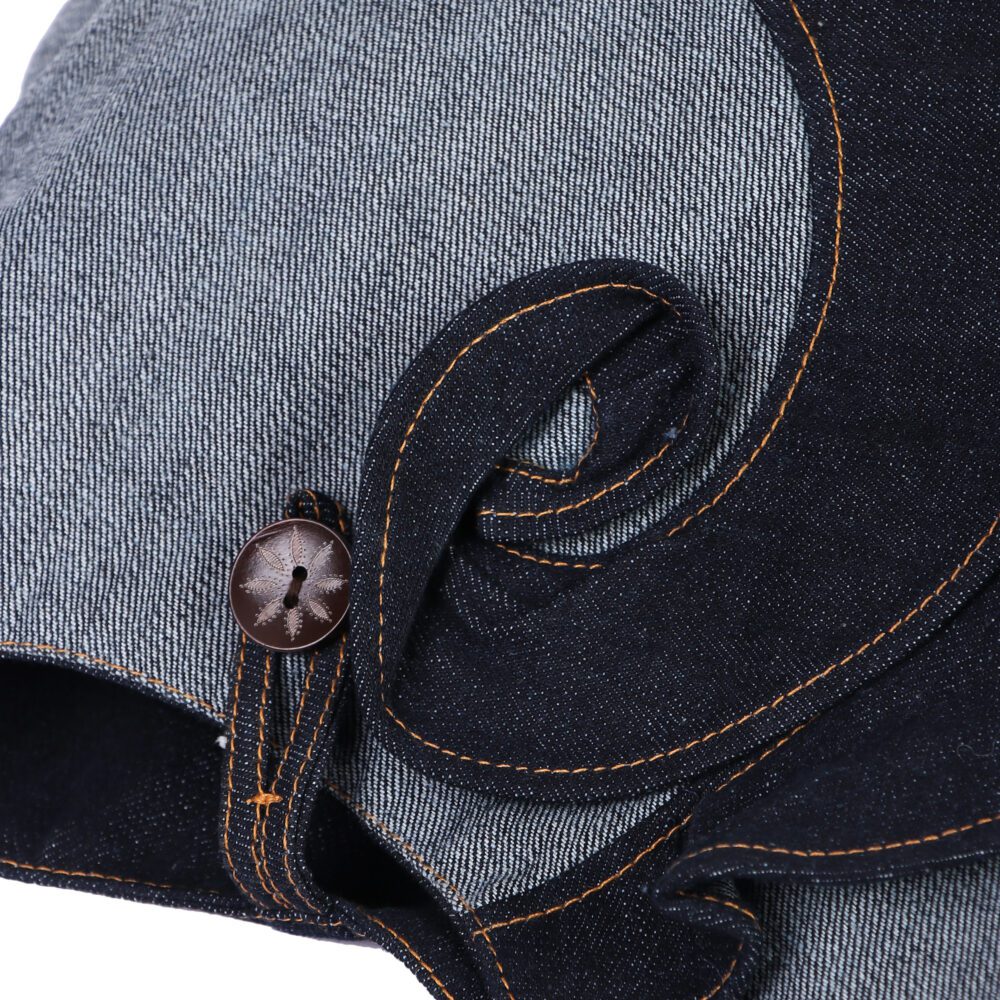 Denim Flower Tote Bag - Image 11