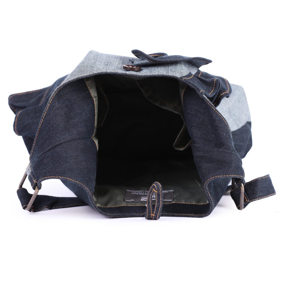 Denim Flower Tote Bag - Image 13