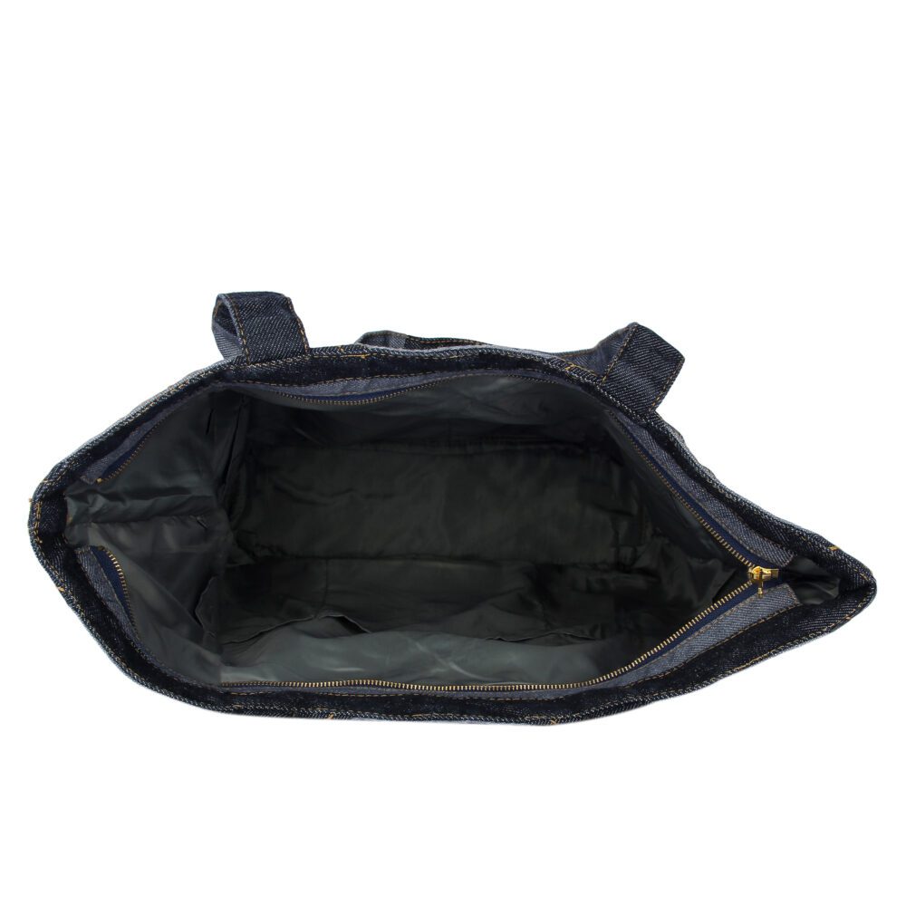 Denim Chess Tote Bag - Image 5