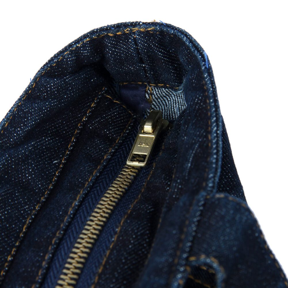 Denim Pocket Tote Bag - Image 9