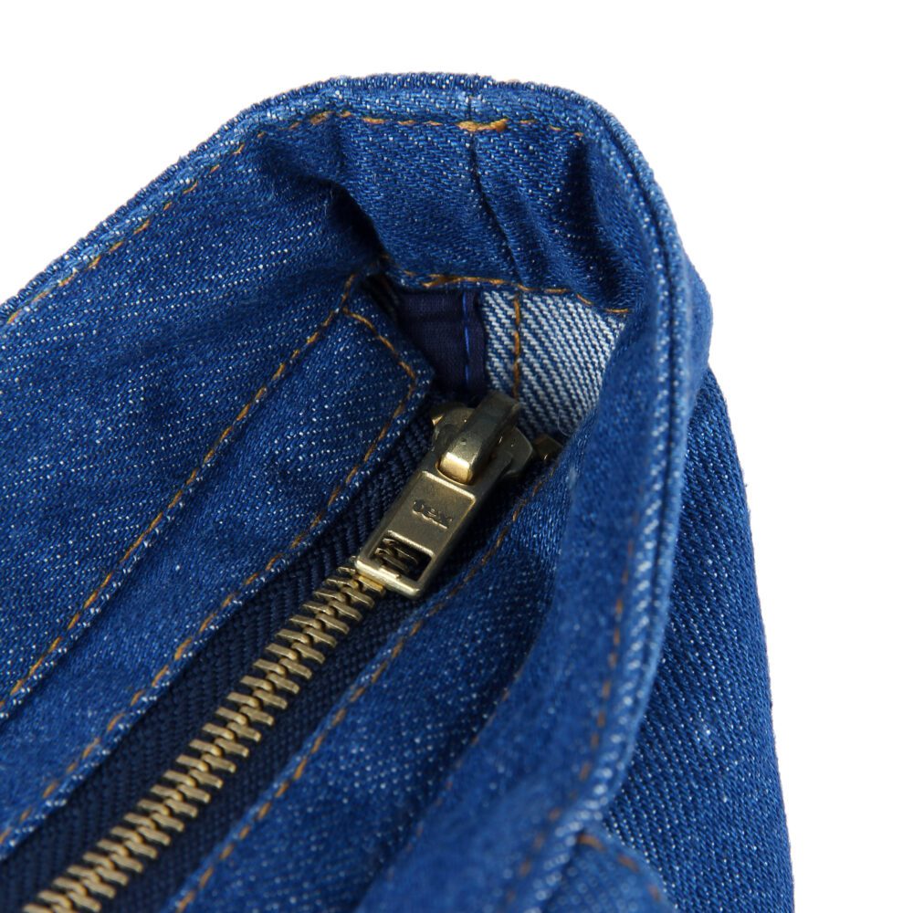 Denim Pocket Tote Bag - Image 4