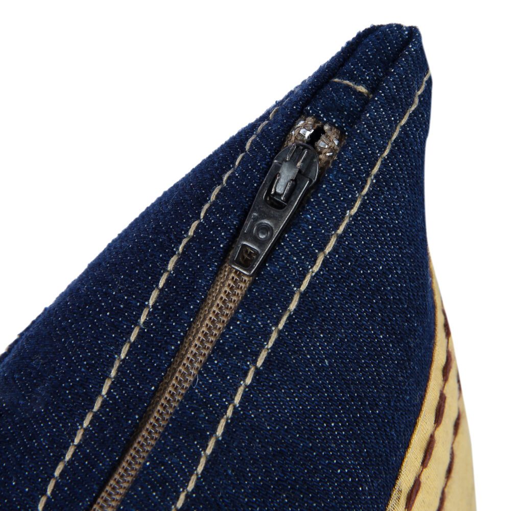 Denim Embriodery Sling Bag - Image 4