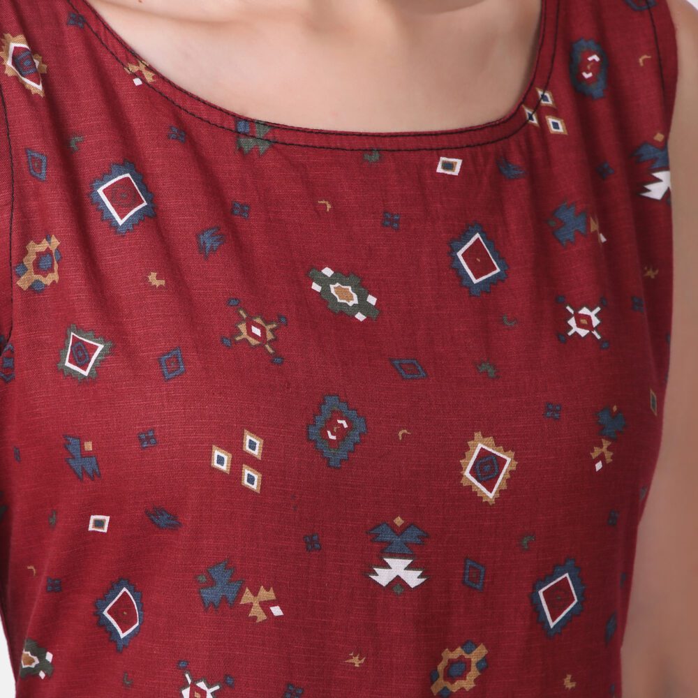 Cotton Rayon Dress - Image 5