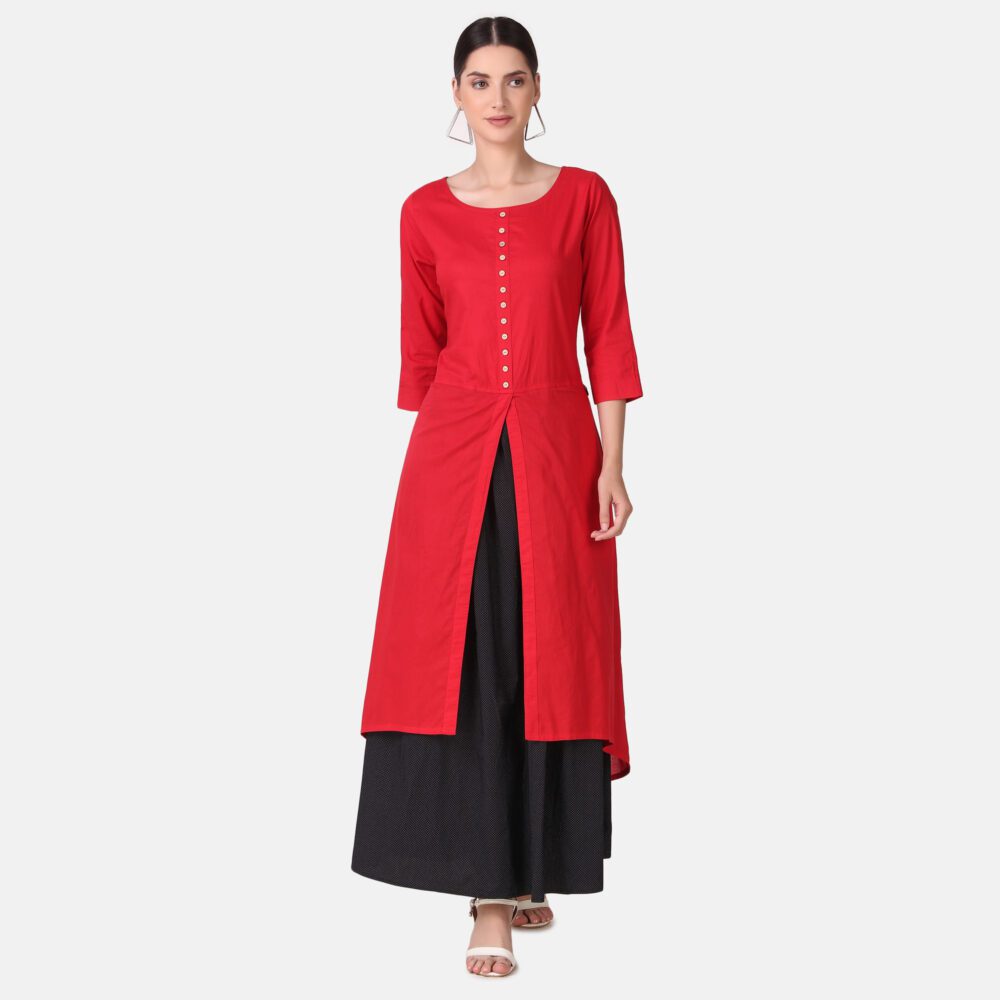 Cotton Long Dress - Image 3