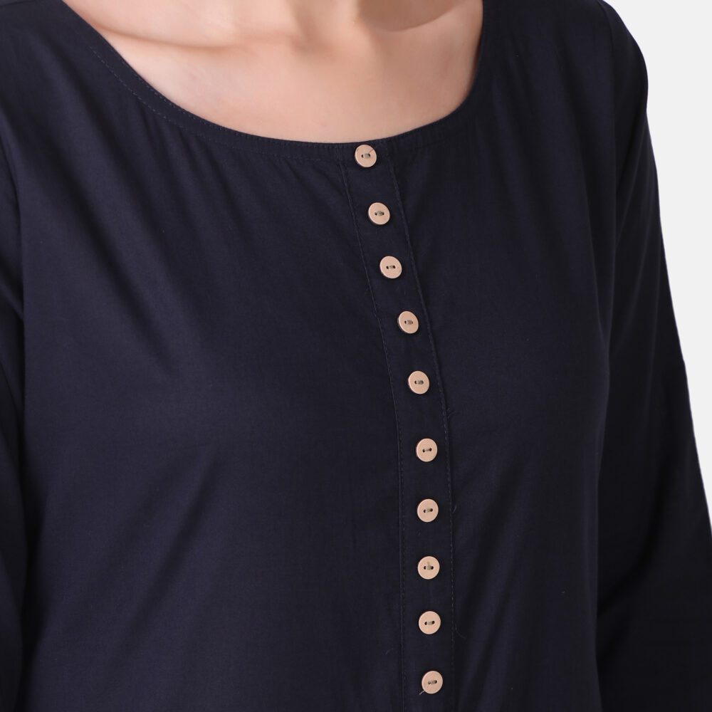 Cotton Long Dress - Image 11