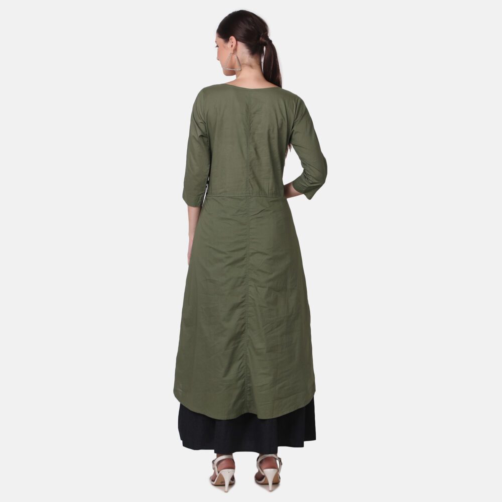 Cotton Long Dress - Image 12