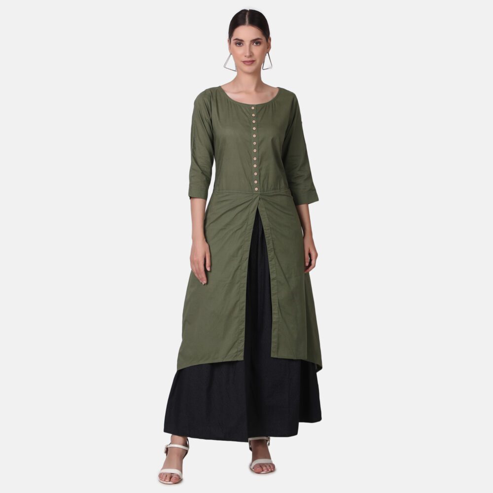Cotton Long Dress - Image 13