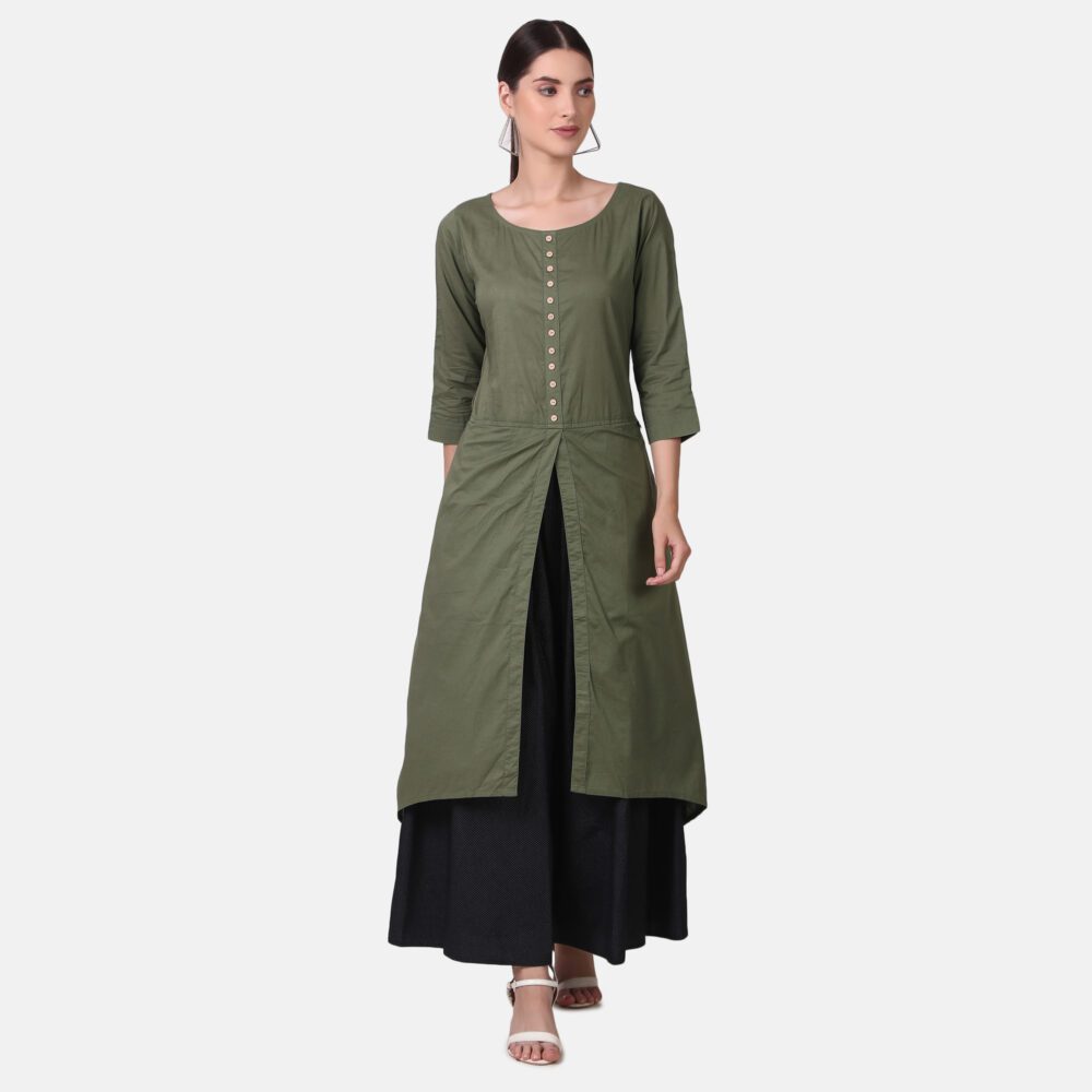 Cotton Long Dress - Image 14