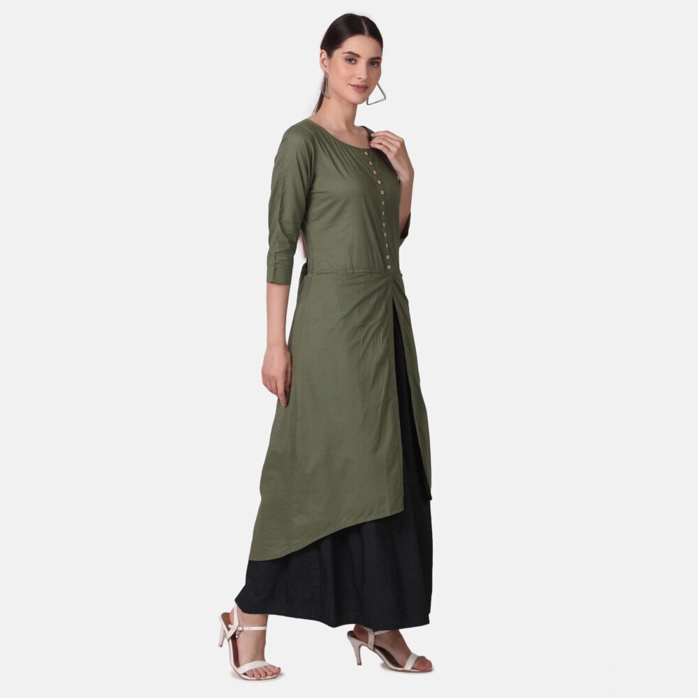 Cotton Long Dress - Image 16