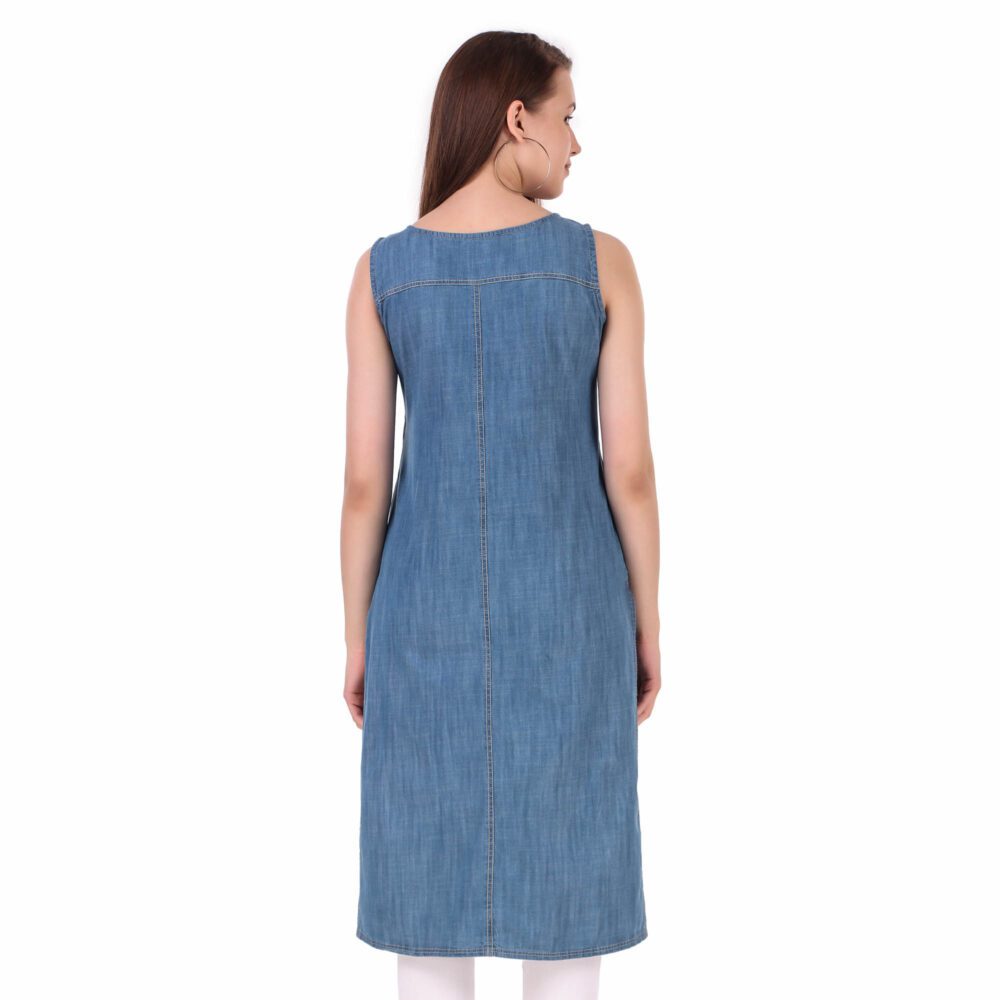 Denim Kurti - Image 2
