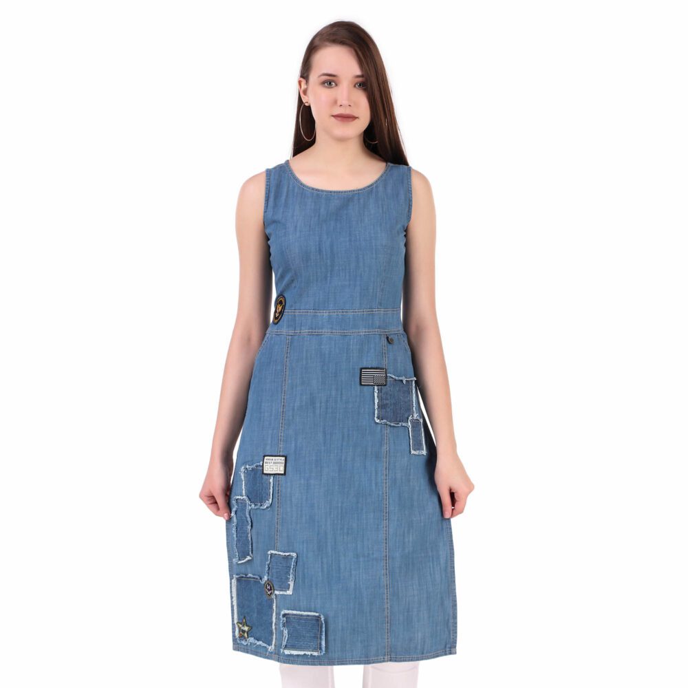 Denim Kurti