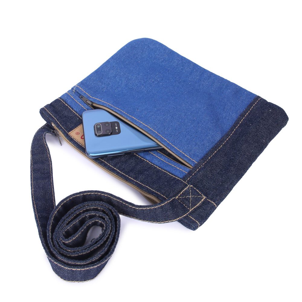 Double zipper sling bag - Image 3