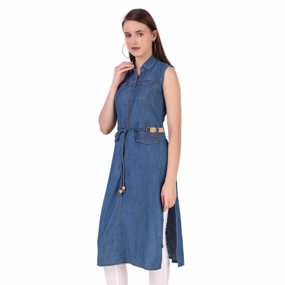 Denim Kurti - Image 6