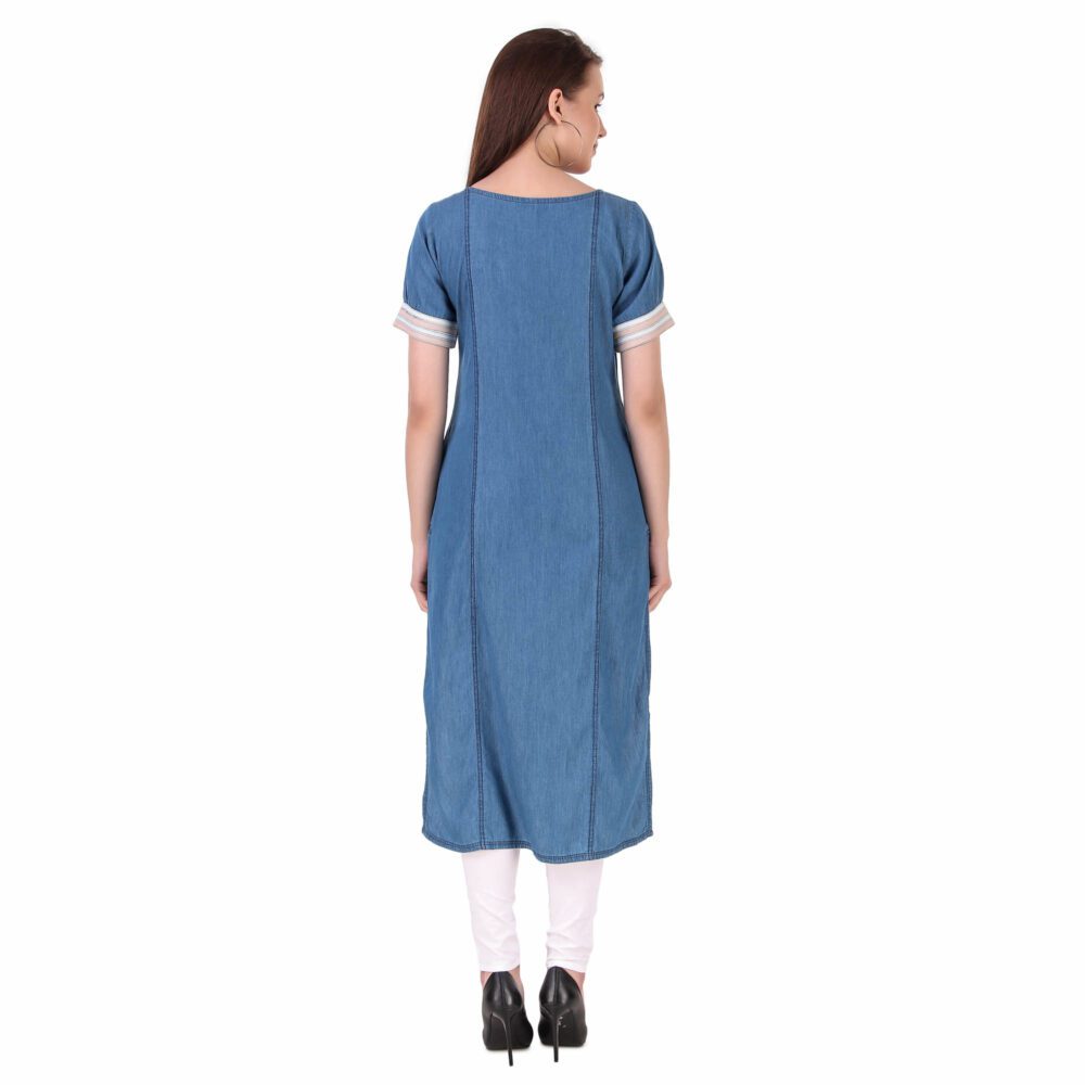 Denim Kurti - Image 2
