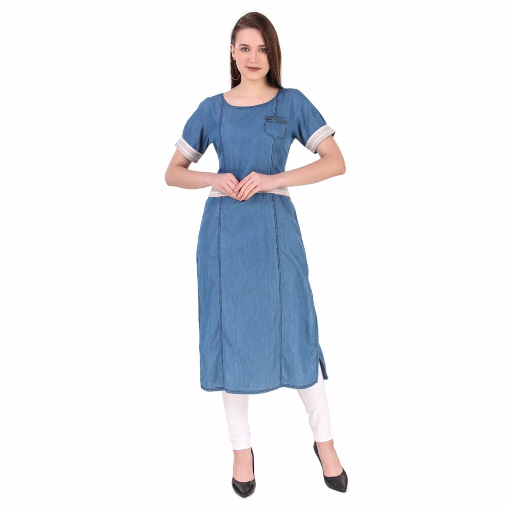 Denim Kurti - Image 3