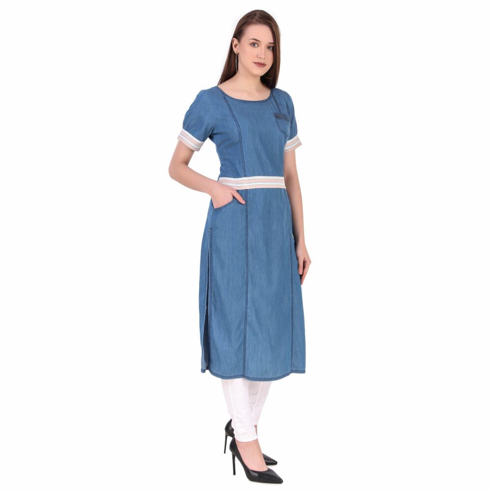 Denim Kurti - Image 4
