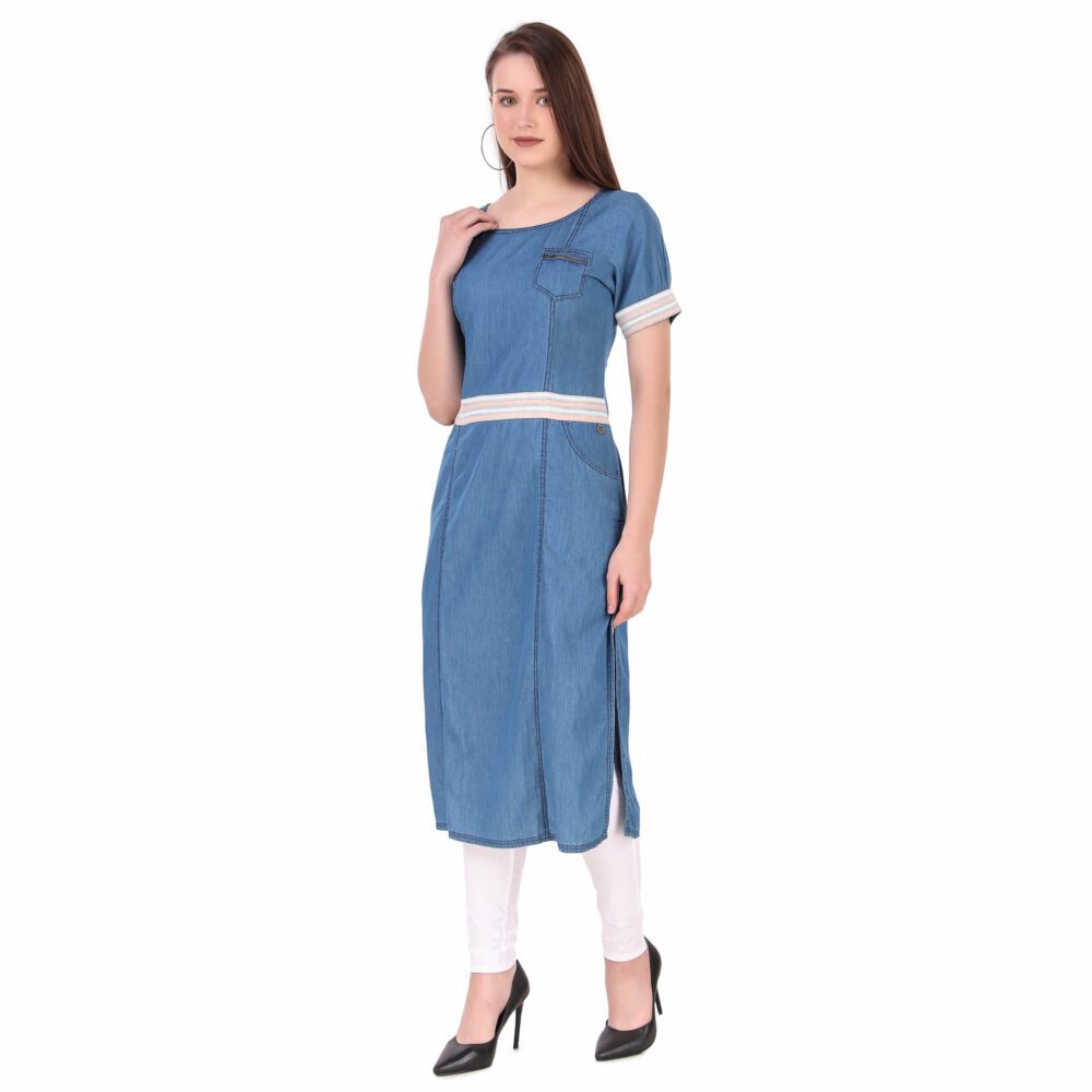 Denim Kurti - Image 6