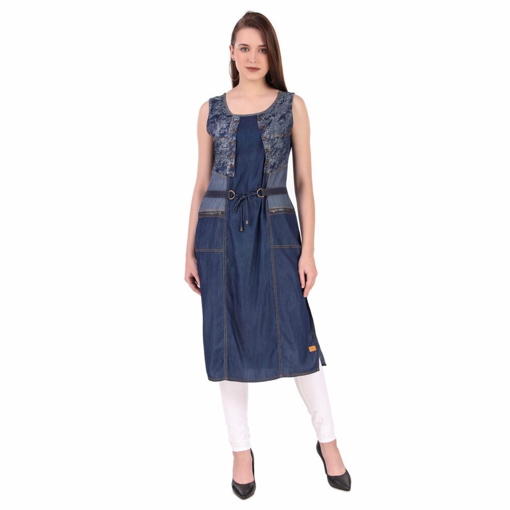 Denim Kurti - Image 3
