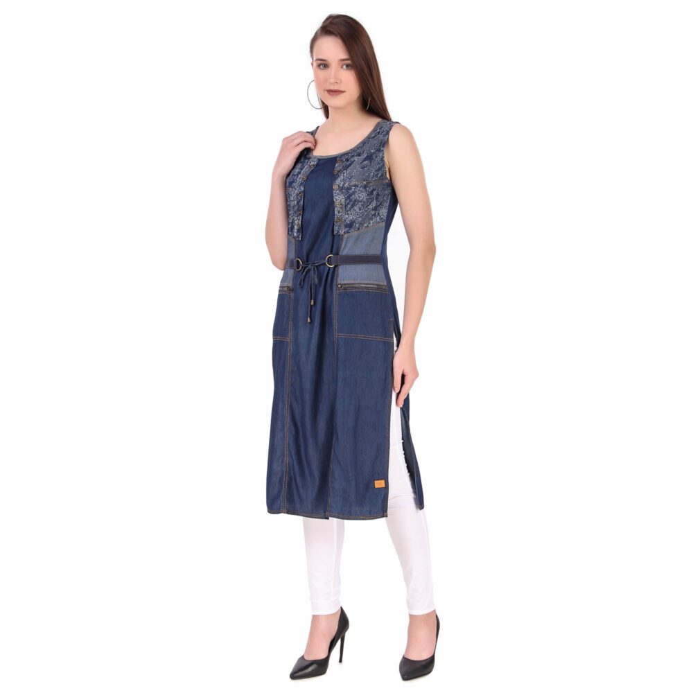 Denim Kurti - Image 6