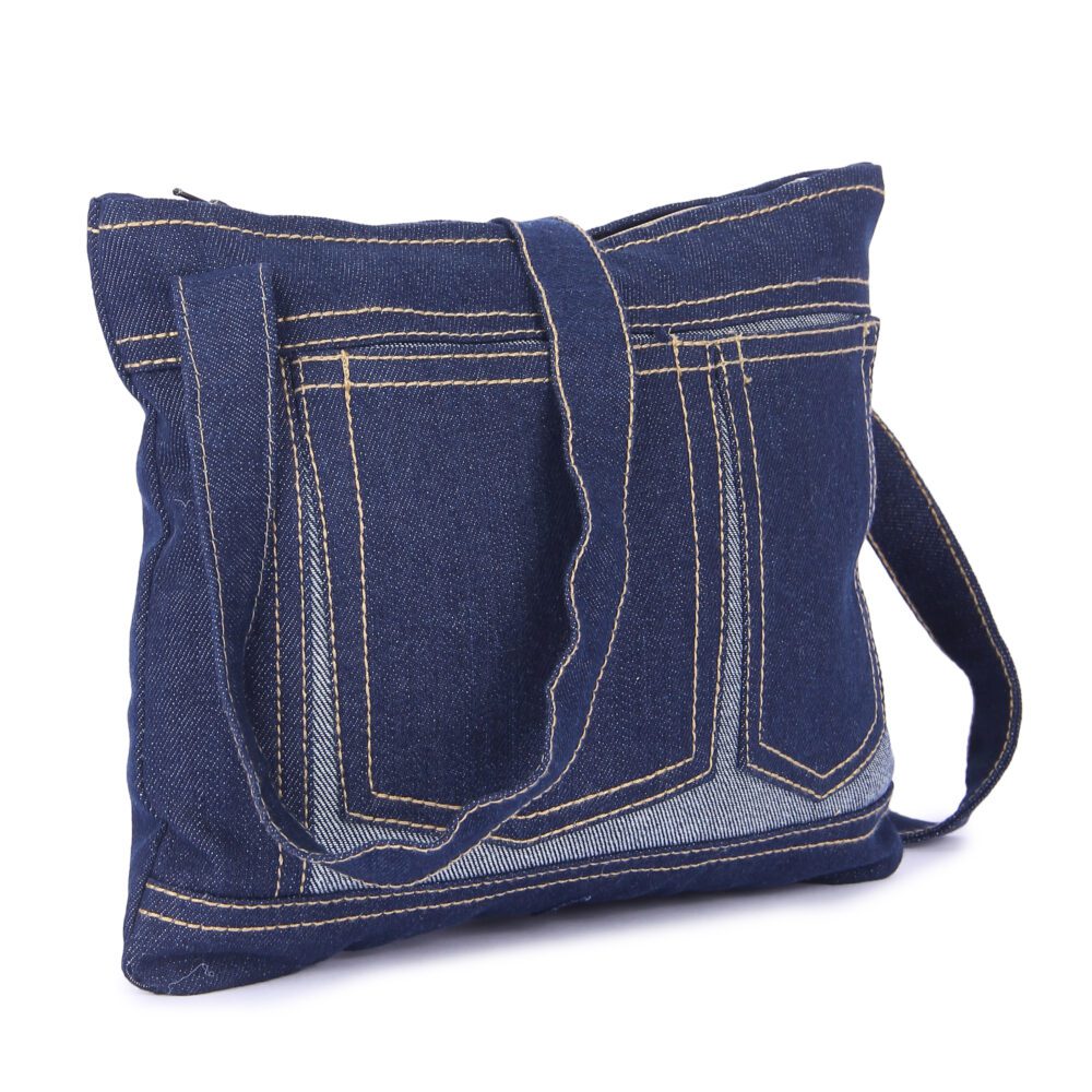 Denim Sling Bag - Image 3