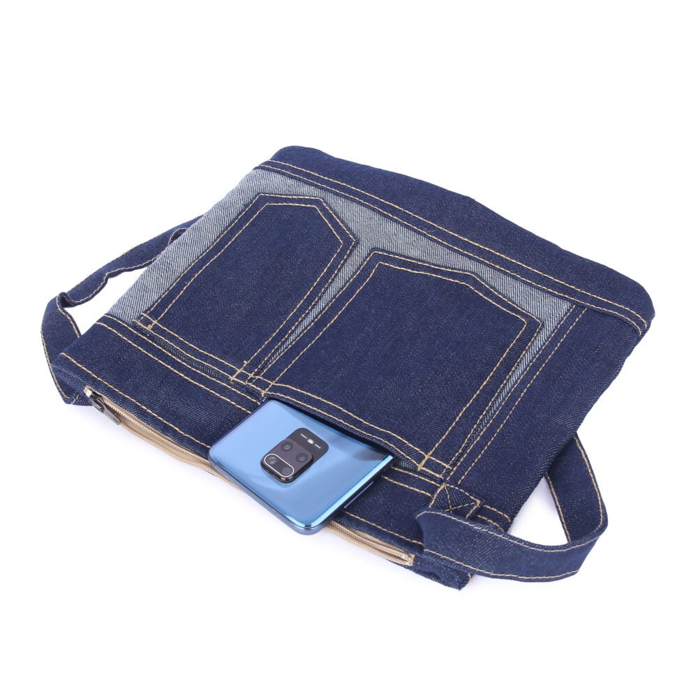 Denim Sling Bag - Image 4
