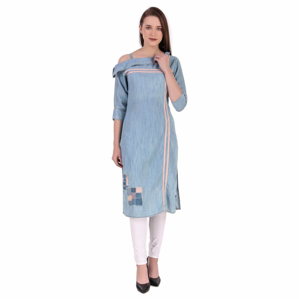 Denim Kurti - Image 3
