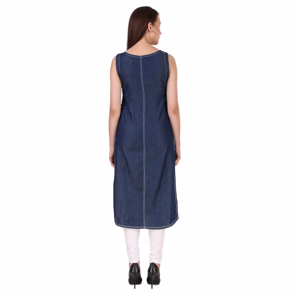 Denim Kurti - Image 2