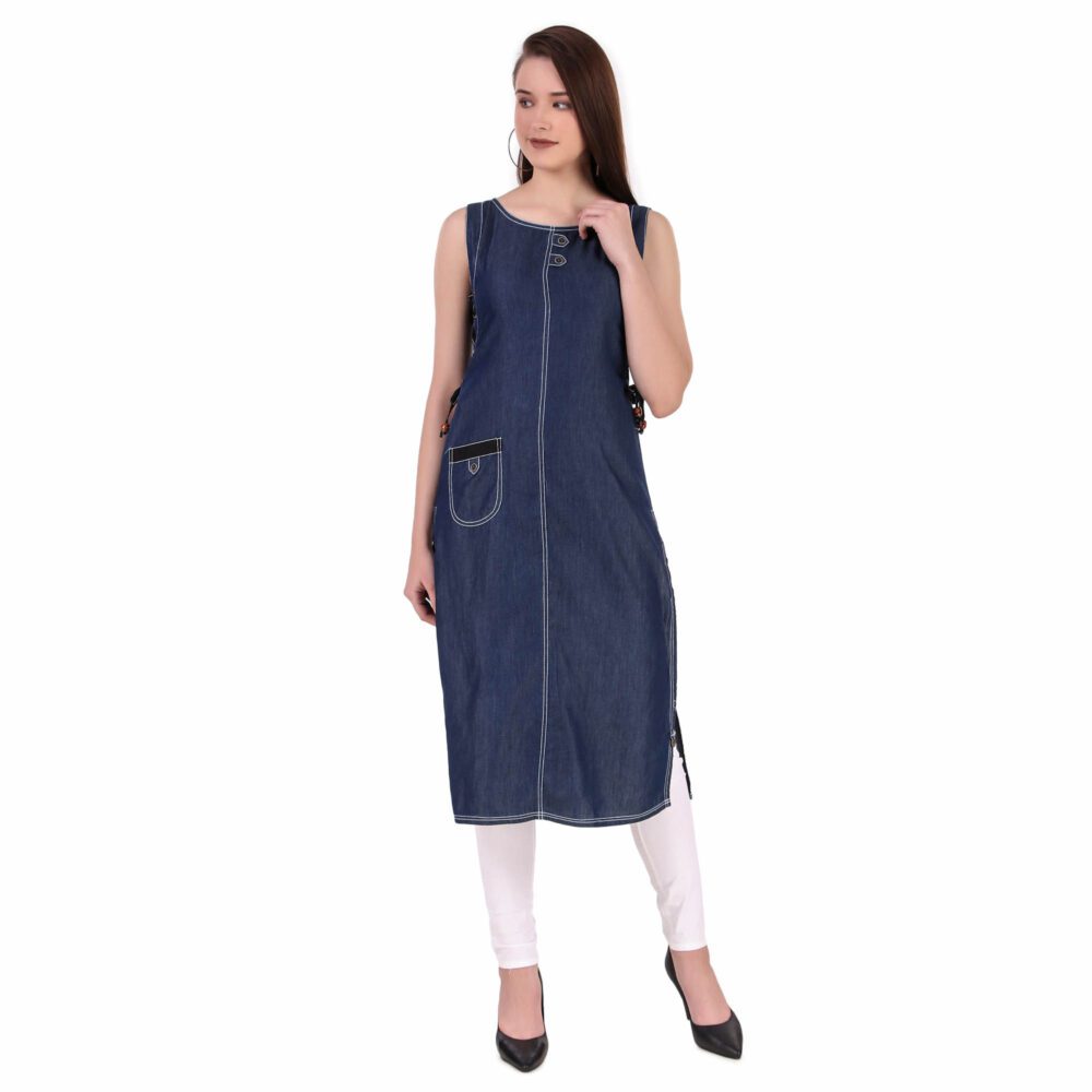 Denim Kurti - Image 3