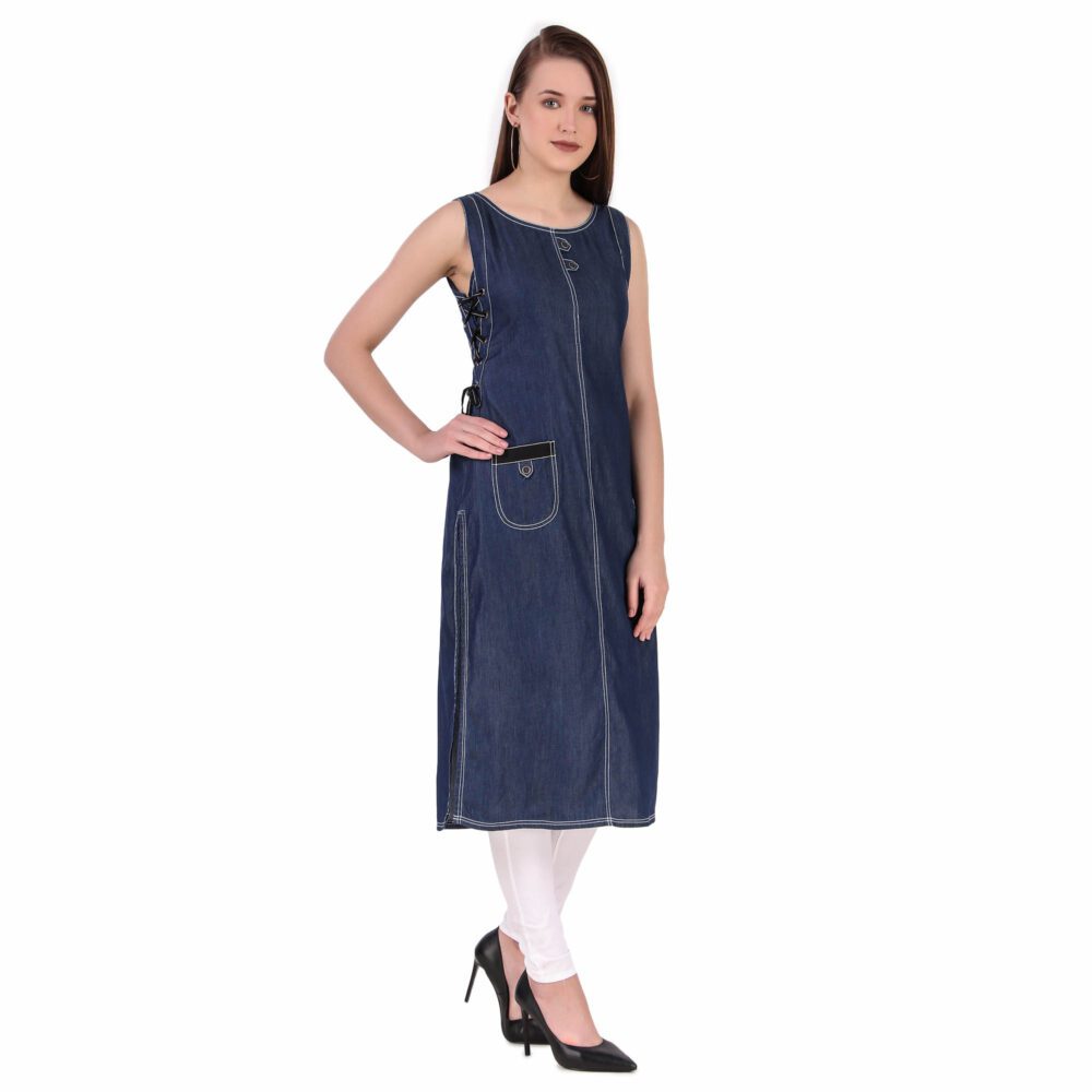 Denim Kurti - Image 4