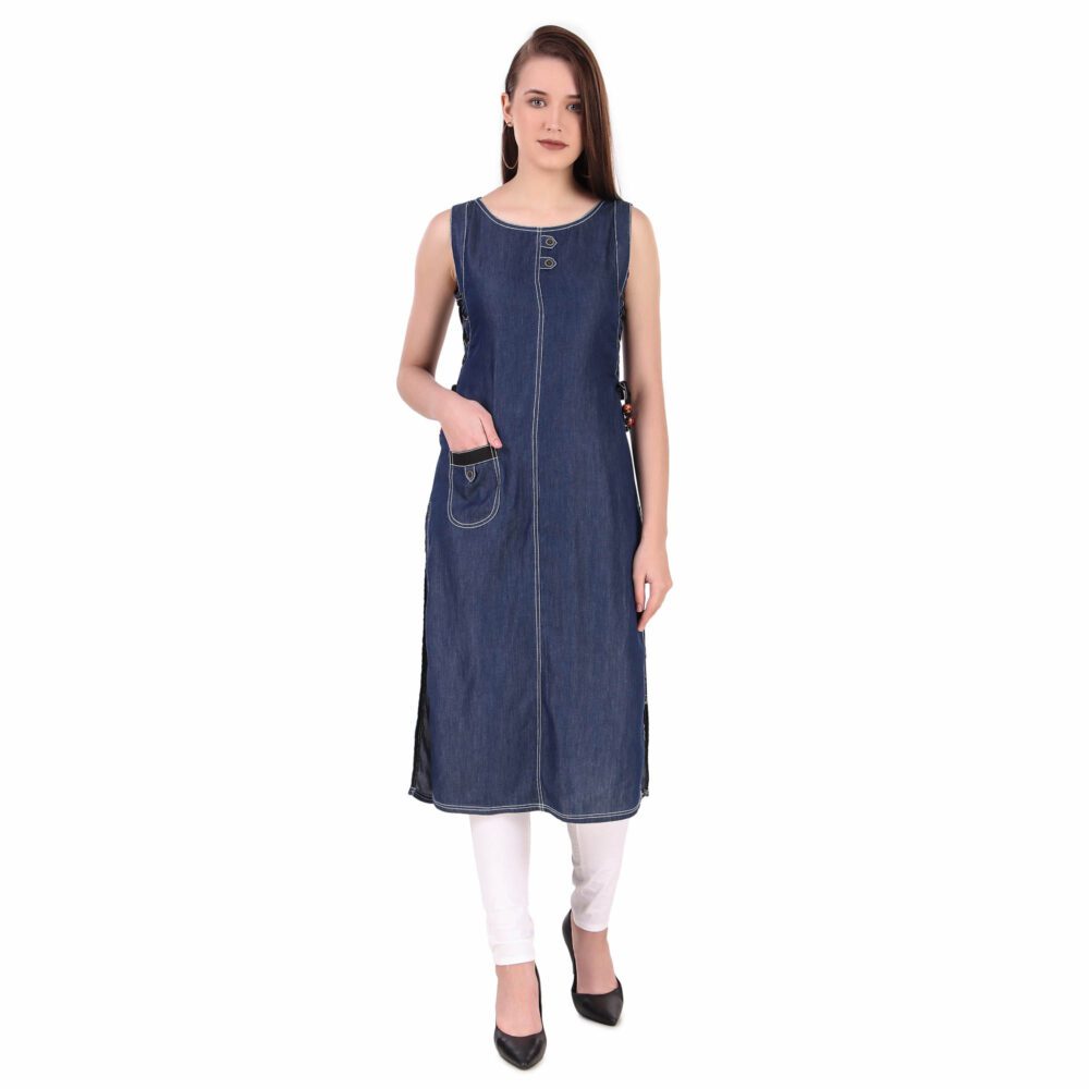 Denim Kurti - Image 6