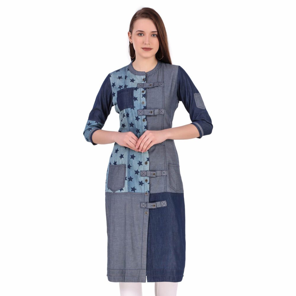 Denim Kurti