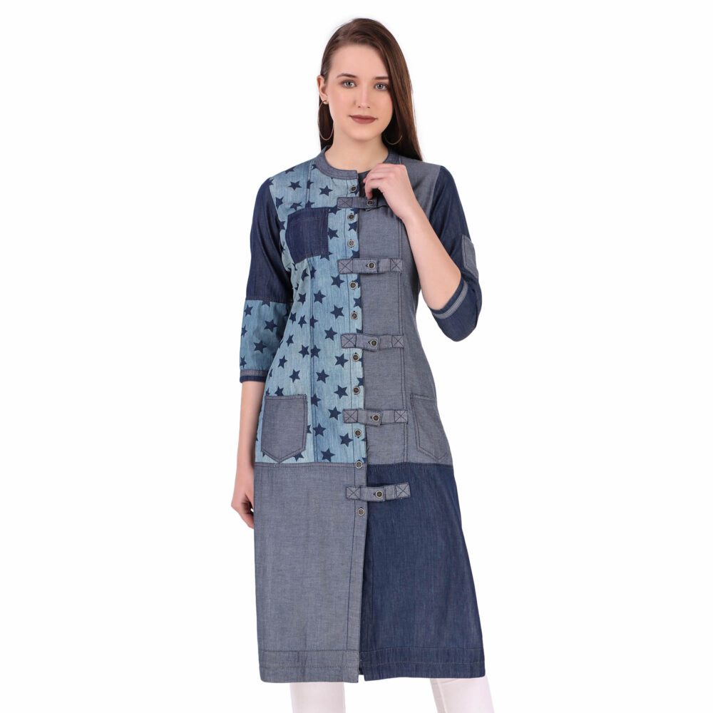 Denim Kurti - Image 3