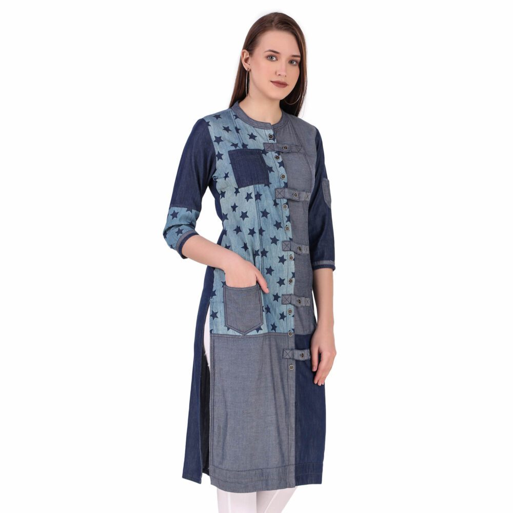 Denim Kurti - Image 4