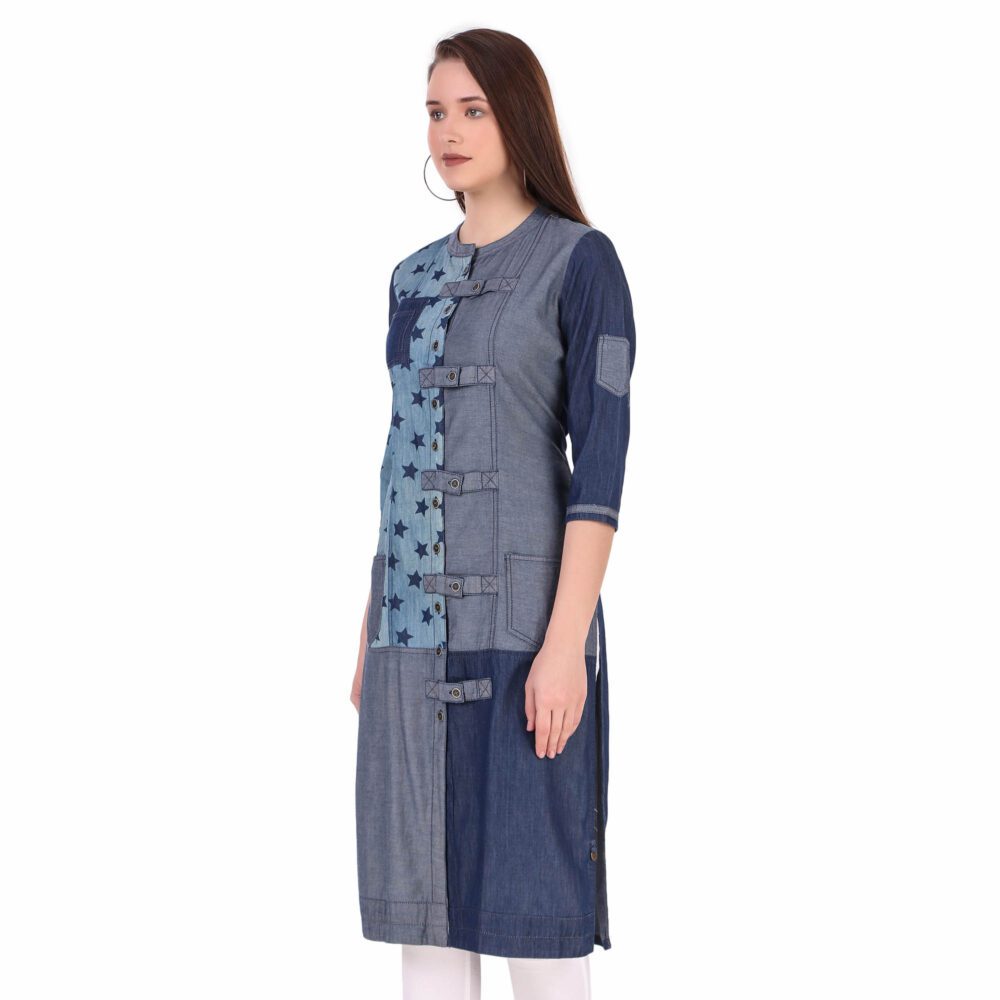 Denim Kurti - Image 6