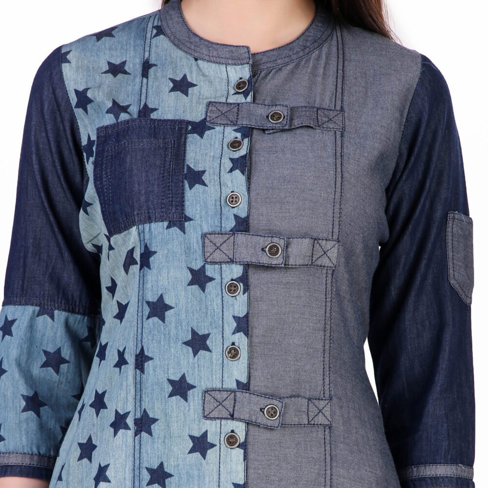 Denim Kurti - Image 7