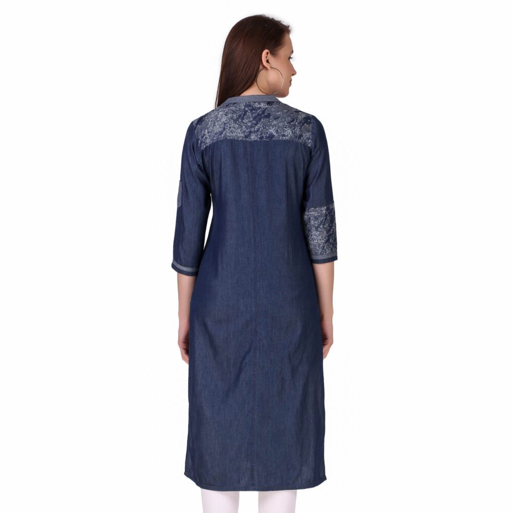 Denim Kurti - Image 9