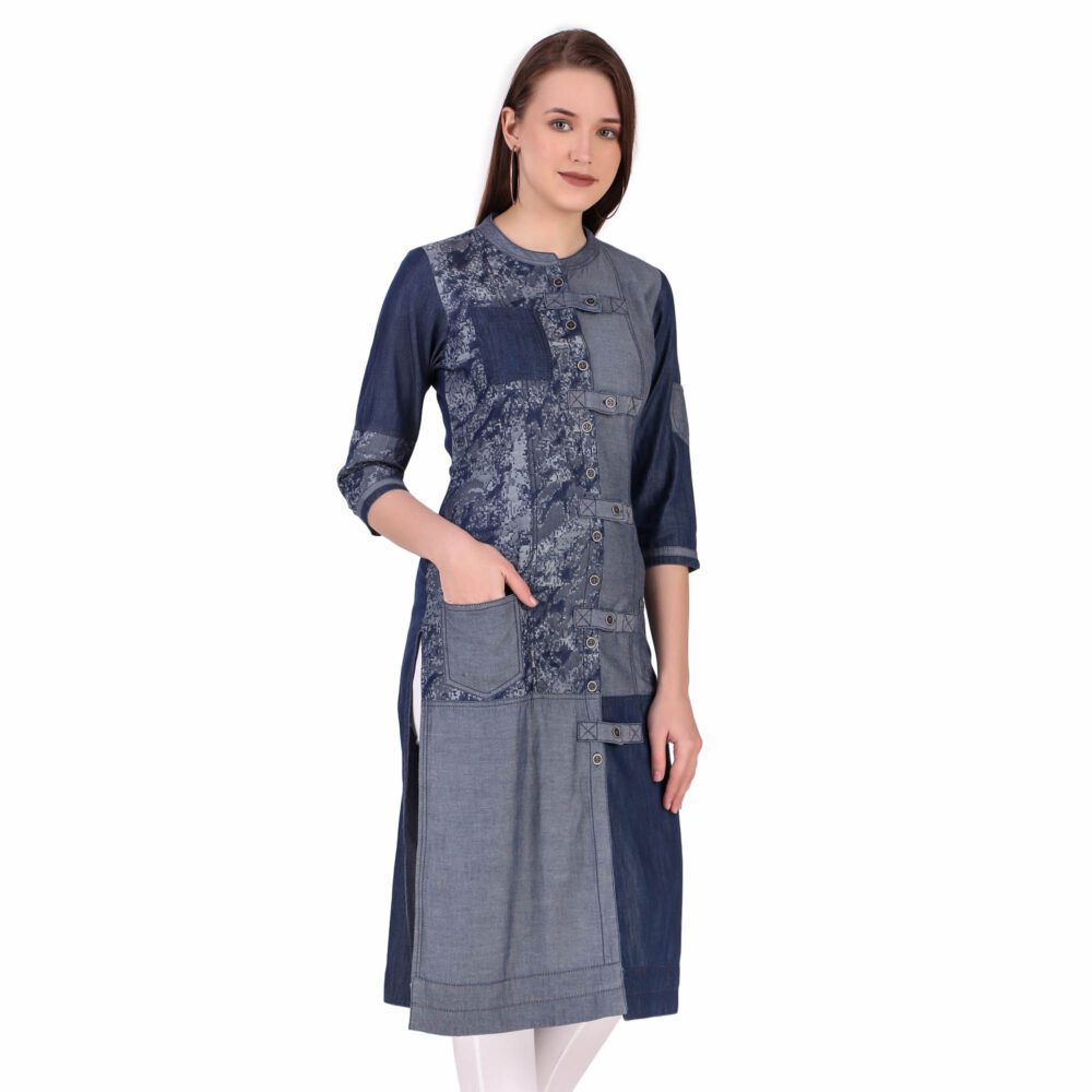 Denim Kurti - Image 12