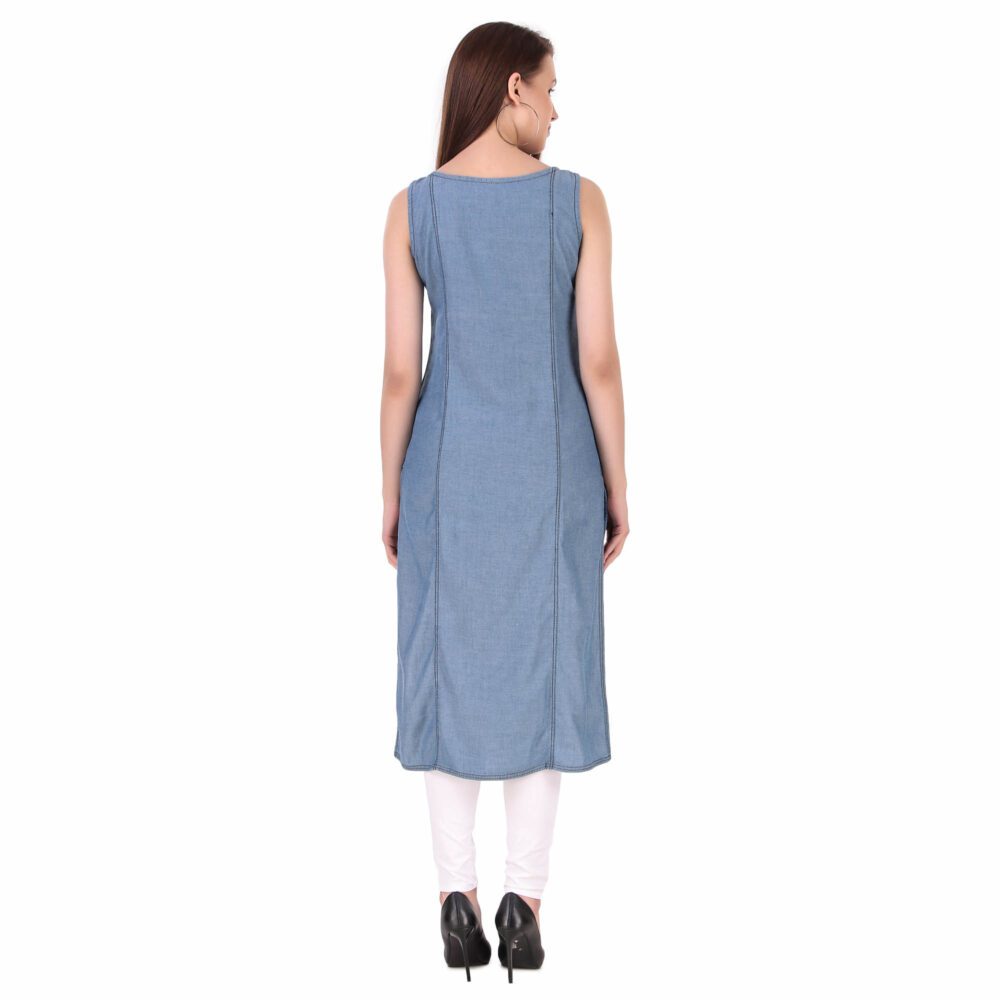 Denim Kurti - Image 2
