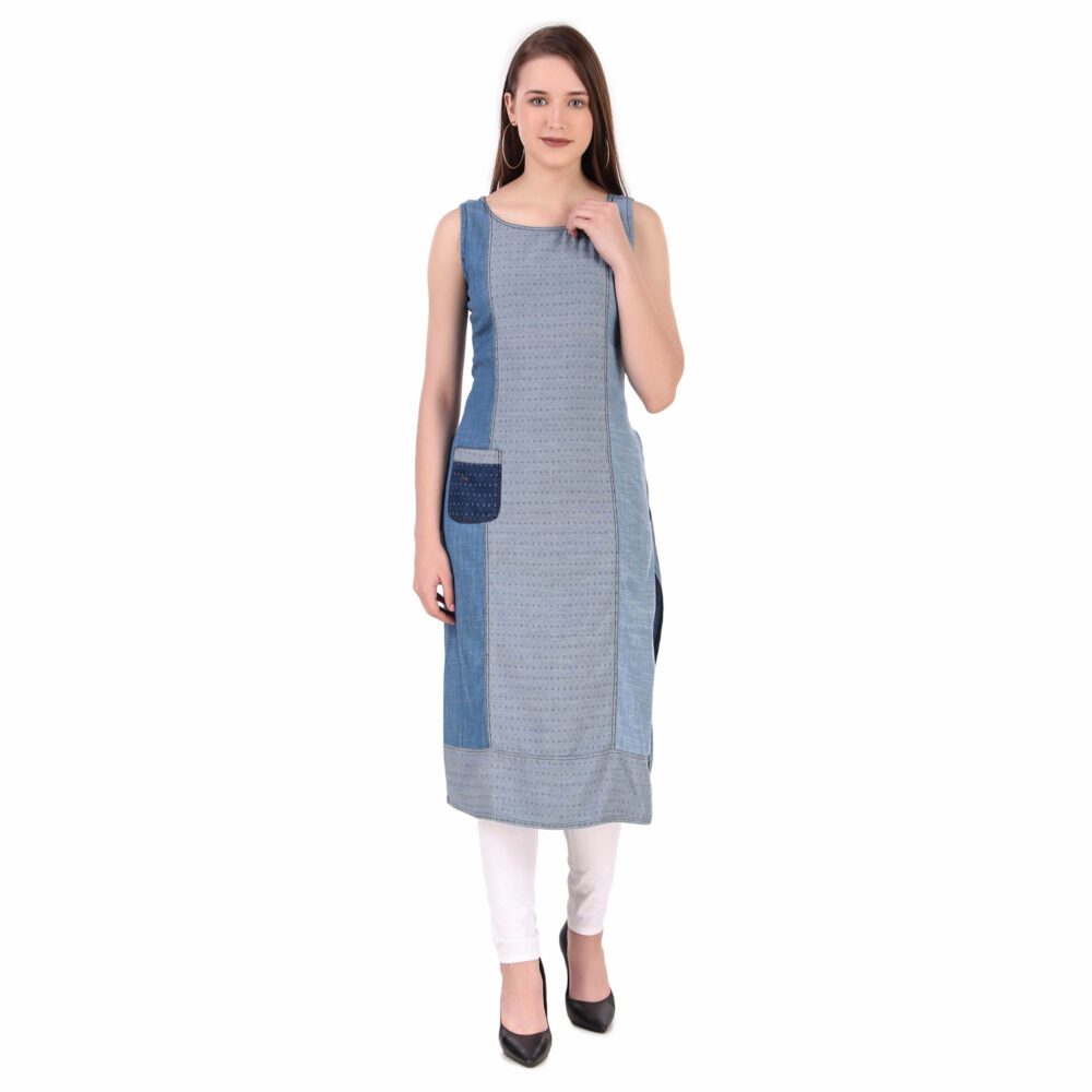 Denim Kurti