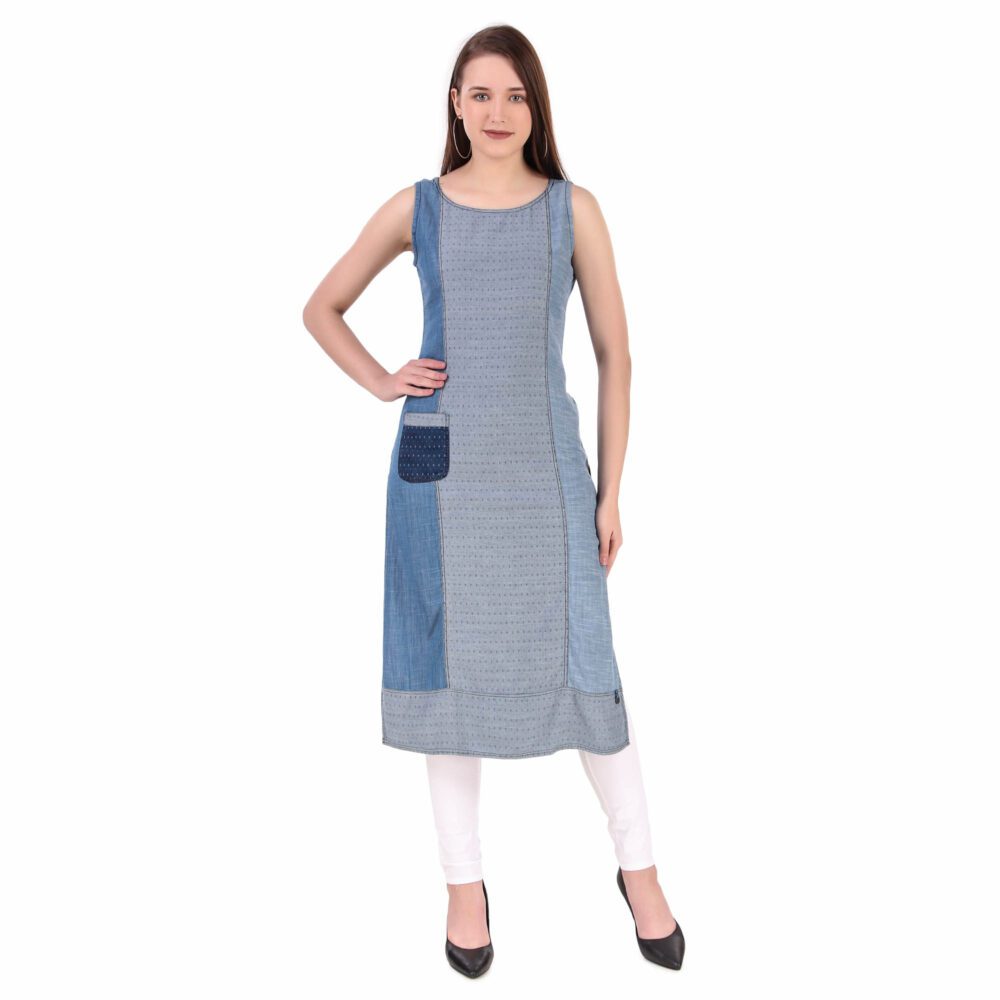 Denim Kurti - Image 3