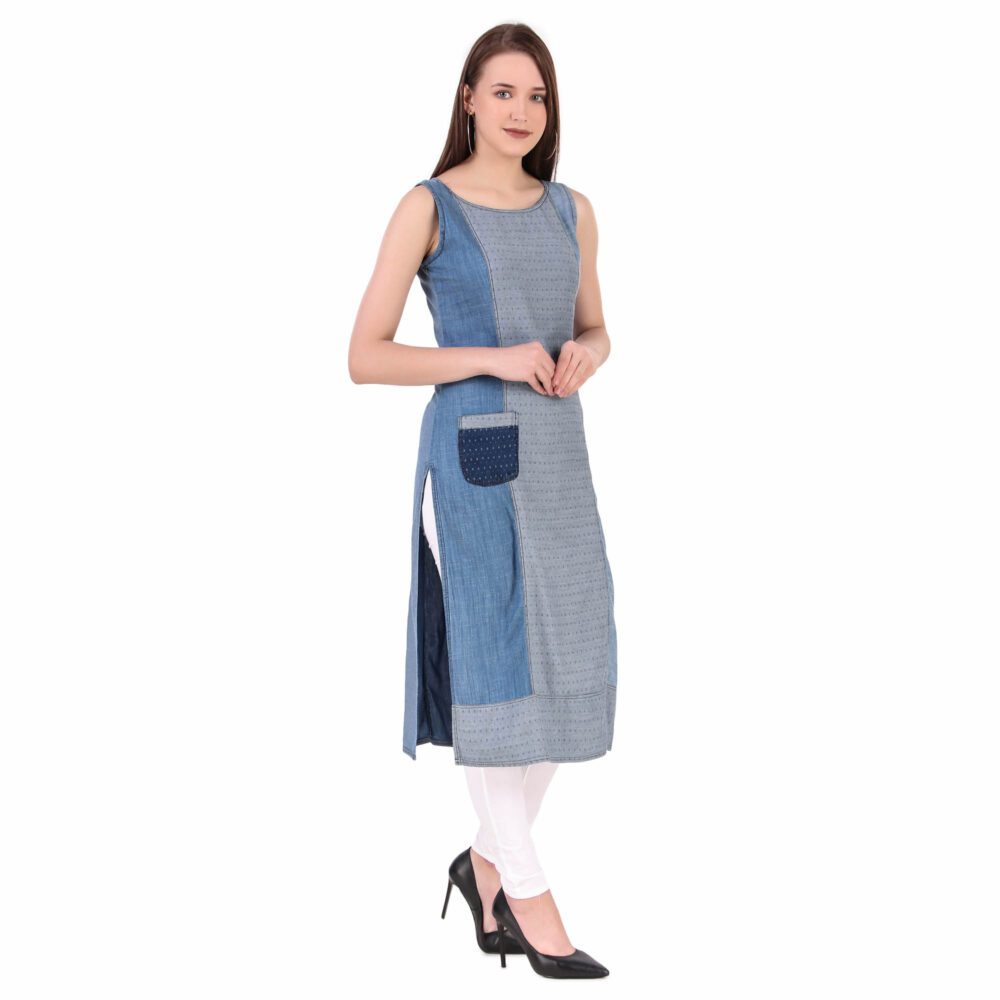 Denim Kurti - Image 4