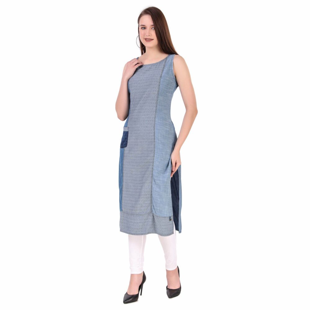 Denim Kurti - Image 5