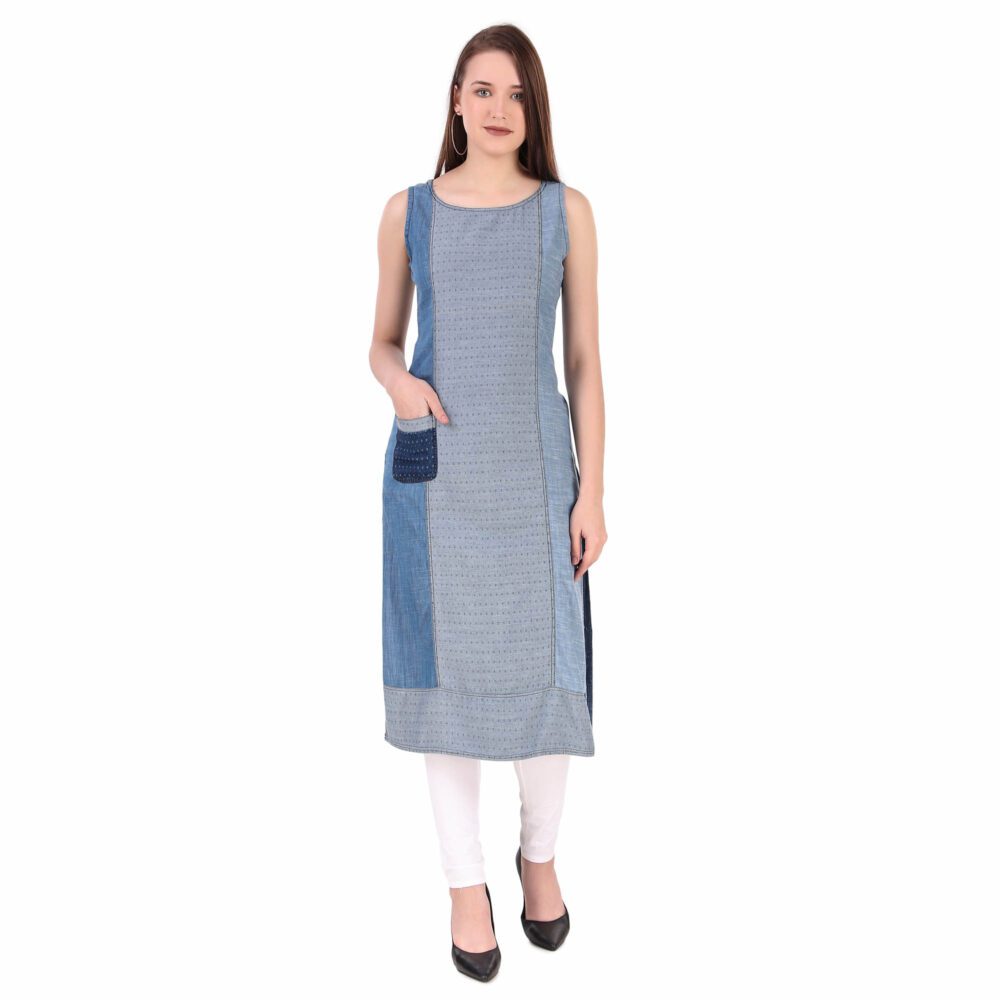 Denim Kurti - Image 6