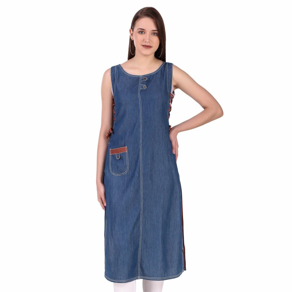 Denim Kurti - Image 11