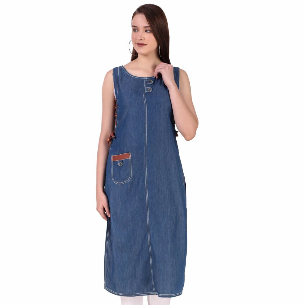 Denim Kurti - Image 12
