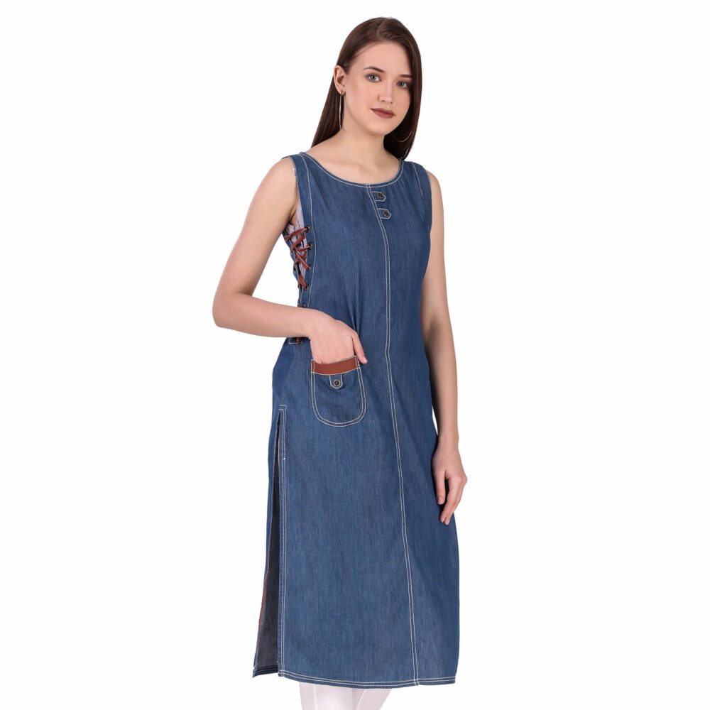 Denim Kurti - Image 13
