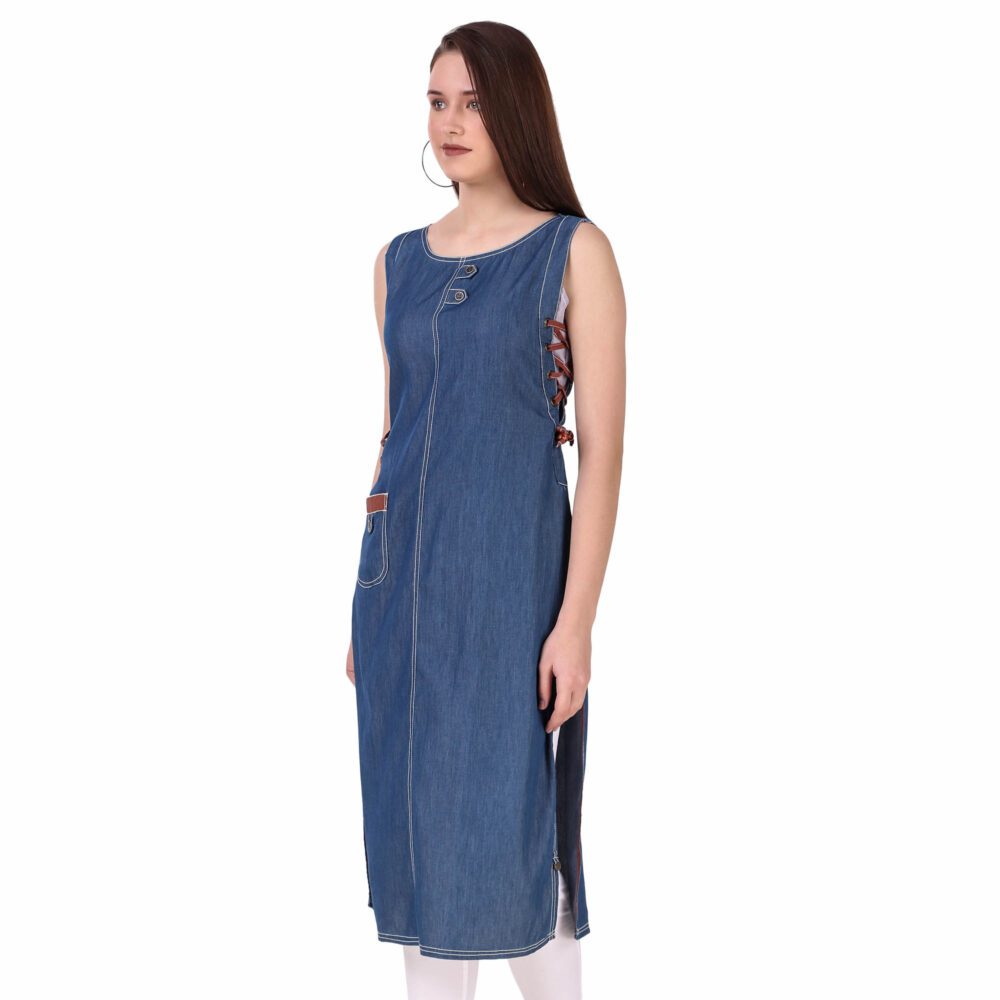 Denim Kurti - Image 14